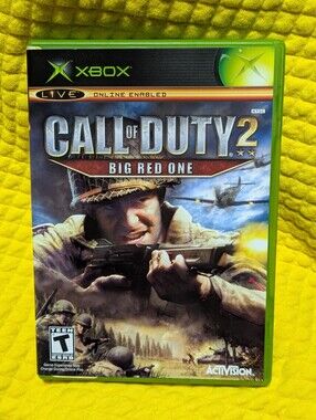 CALL OF DUTY 2 | Big Red One | Microsoft Xbox Live👉 CIB | VG+